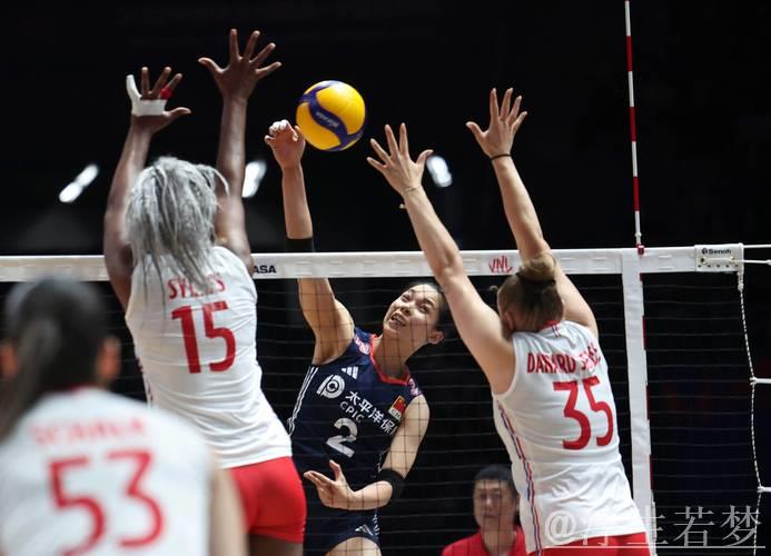 中国女排北京站完胜法国队 世界女排联赛斩获3-0胜利